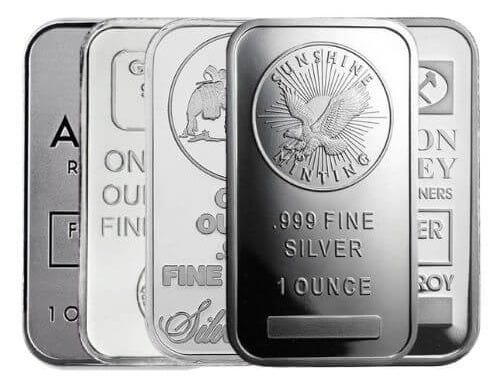 1 oz Silver Bars