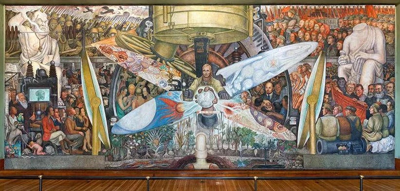  L’homme contrôleur de l’univers de Diego Rivera