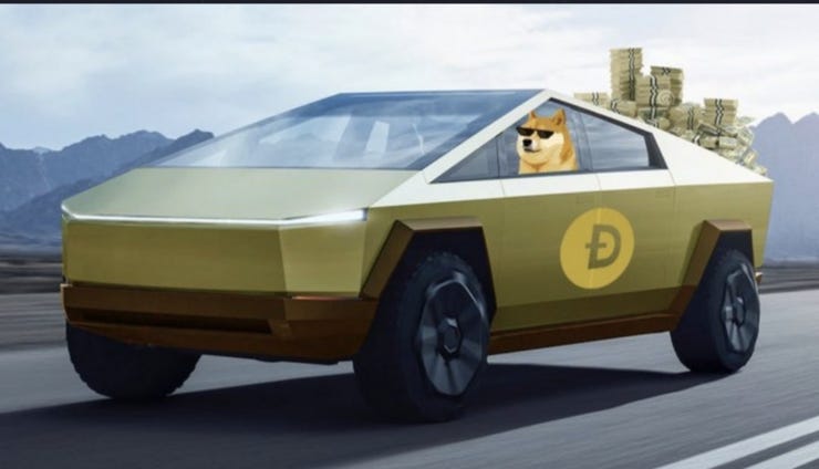 Dogecoin for vehicles would be a landmark in crypto history