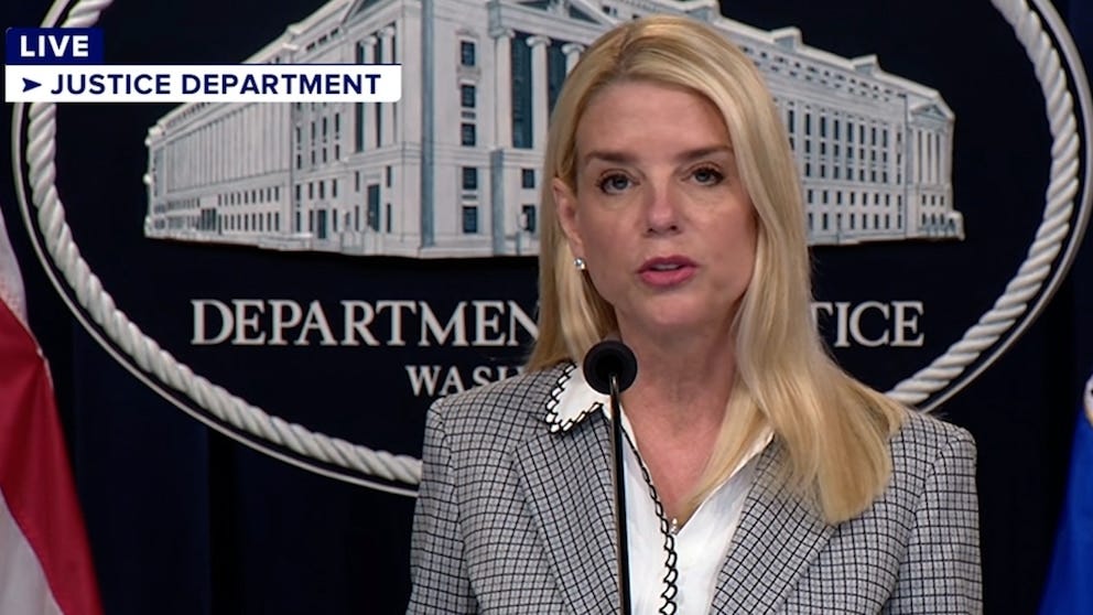 AG Pam Bondi provides update on criminal charges filed against Kilmar  Abrego Garcia