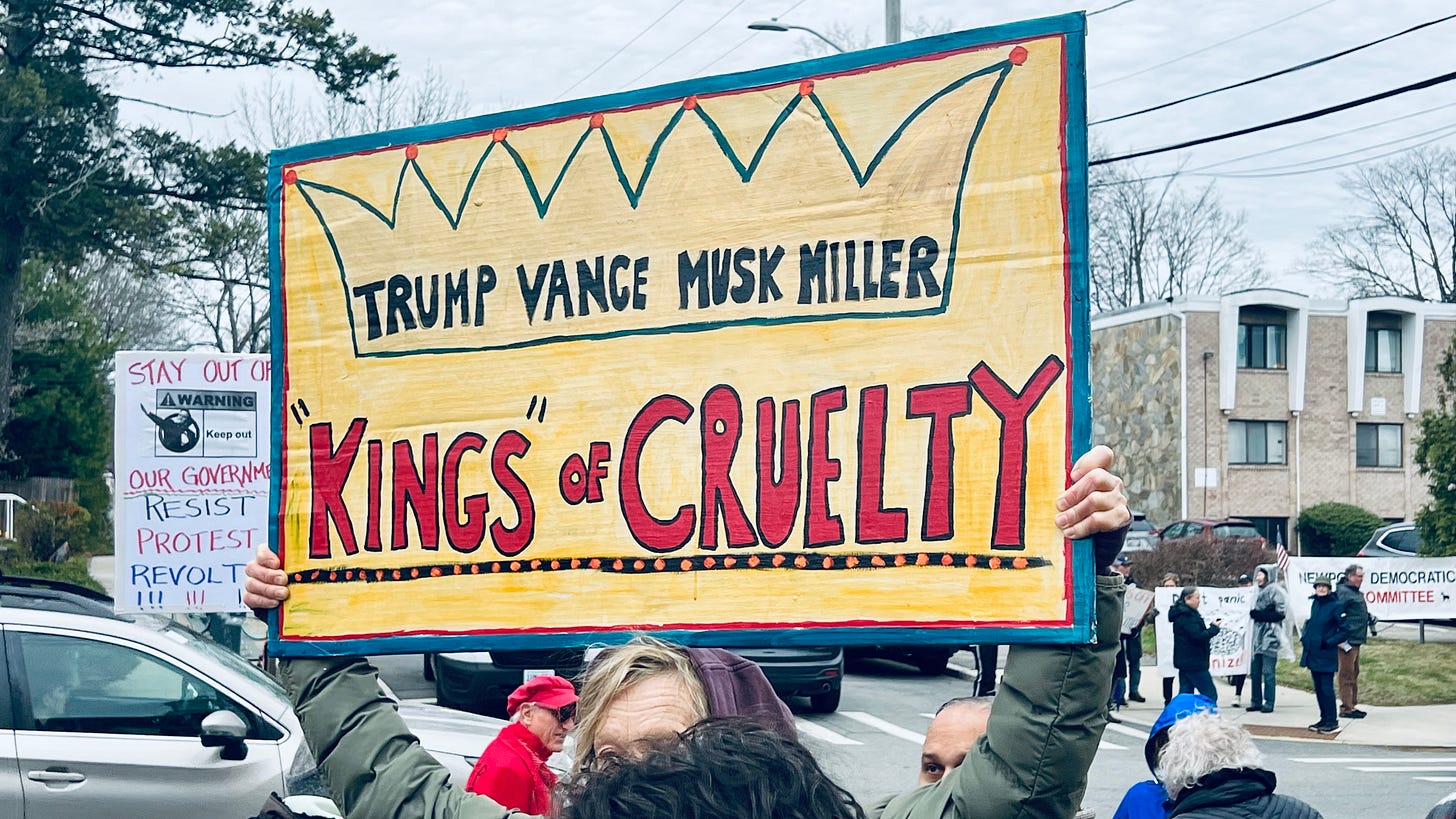 Steve Ahlquist: Thousands take to the streets of Providence to protest the Trump/Musk Administration 23 https%3A%2F%2Fsubstack post media.s3.amazonaws.com%2Fpublic%2Fimages%2Fe4d35c35 b6d2 418b 8441