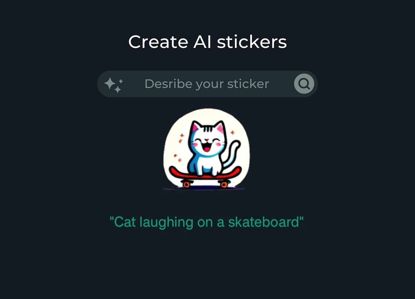 WhatsApp Testing New AI Stickers