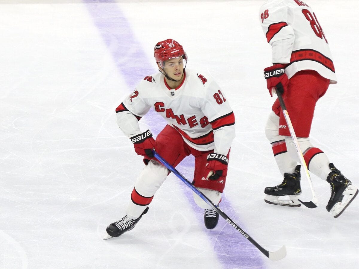 Jesperi Kotkaniemi Carolina Hurricanes