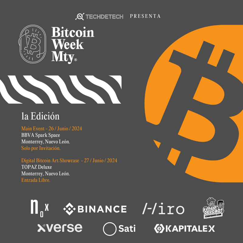 Cover Image for Bitcoin Week in Monterrey