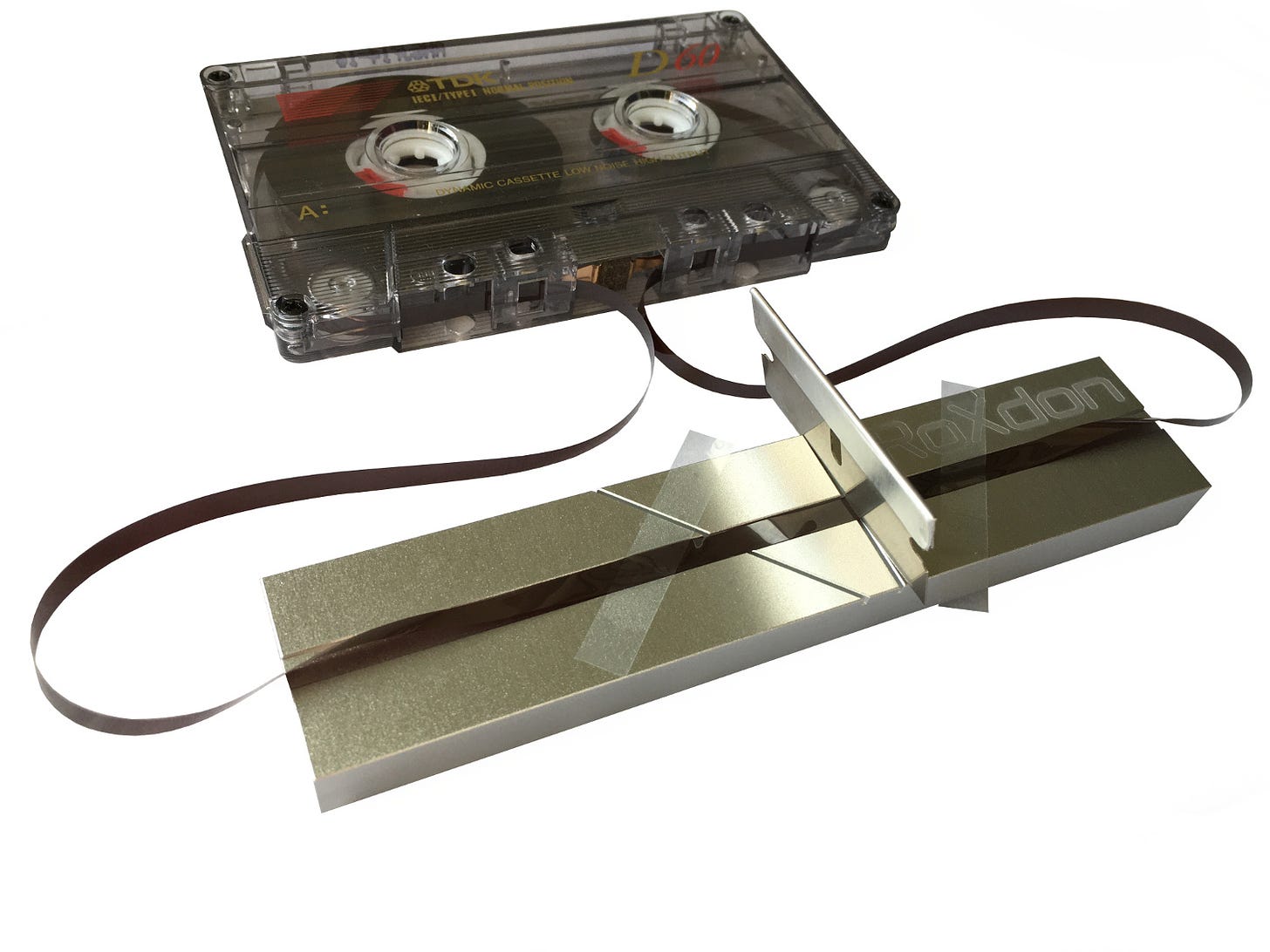 RoXdon TS-4 Cassette Tape Splicing Set + Cassette Shell