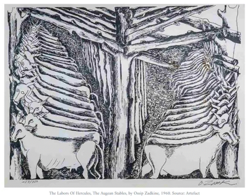 A drawing of a group of animals

AI-generated content may be incorrect.