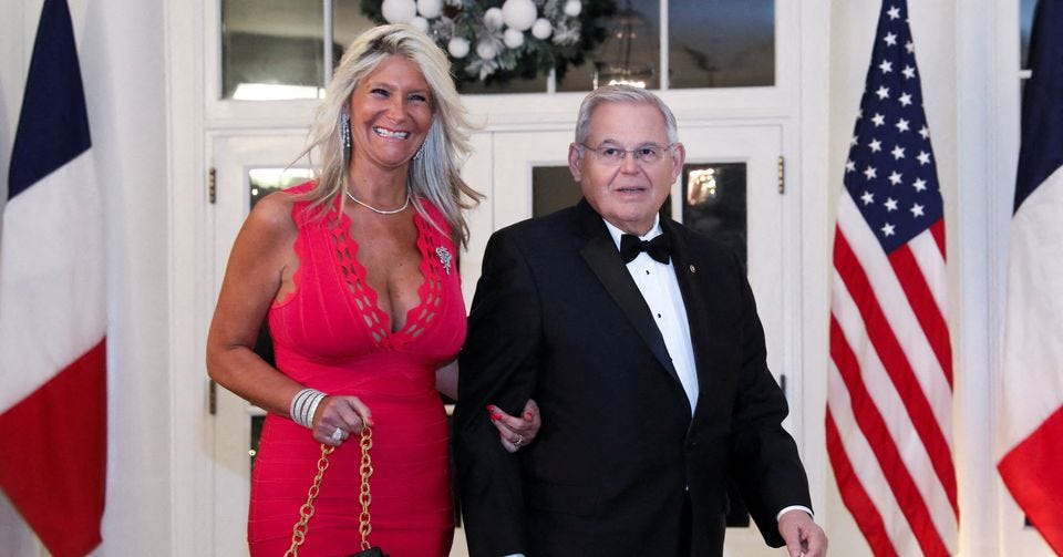 Senator Menendez's wife of three years at center of bribery allegations |  Reuters