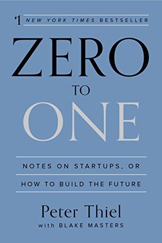 Amazon.com: Zero to One: Notes on Startups, or How to Build the Future  eBook : Thiel, Peter, Masters, Blake: Kindle Store