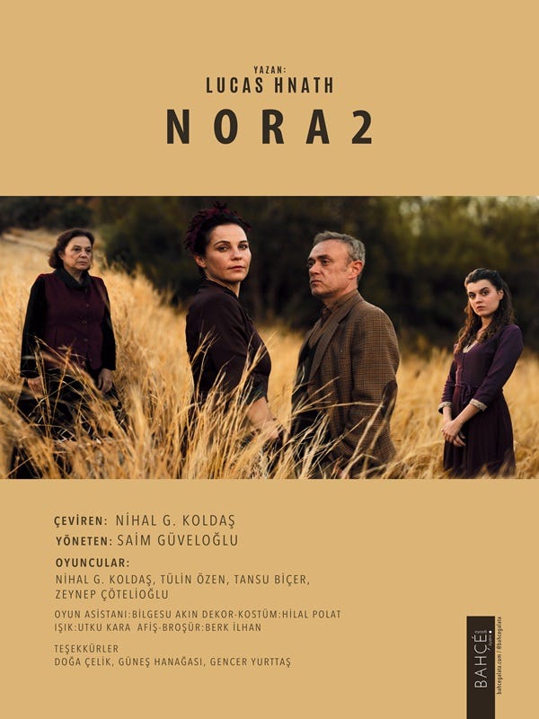 Nora 2 Tiyatro Oyunu Biletleri | biletinial