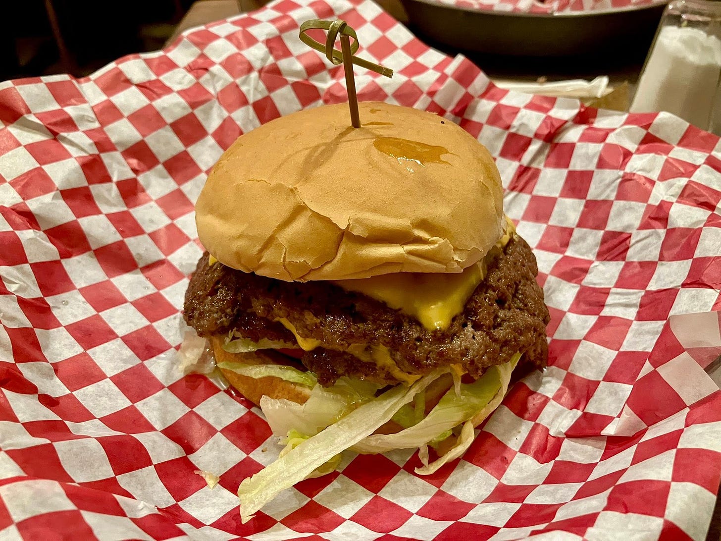 May be an image of burger