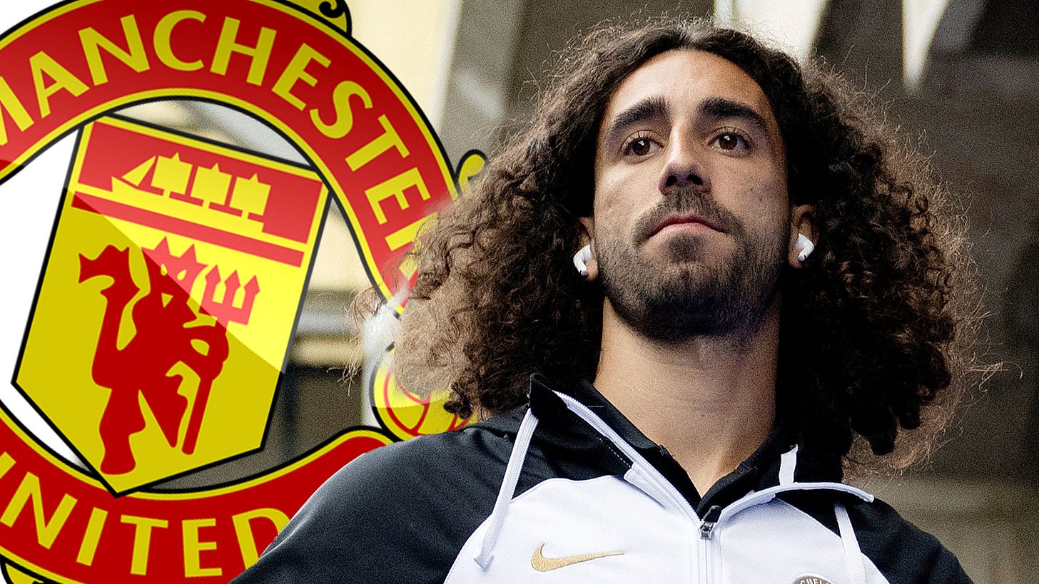 Man Utd 'line up shock loan transfer move for Chelsea flop Marc Cucurella'  with defender on three-man shortlist | The Sun