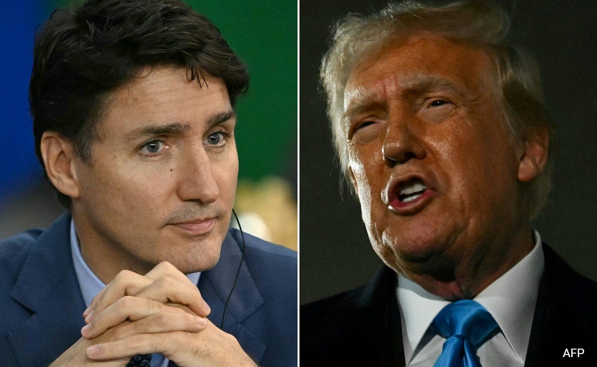 Trump Pauses Tariffs On Canada For 30 Days, Says Justin Trudeau