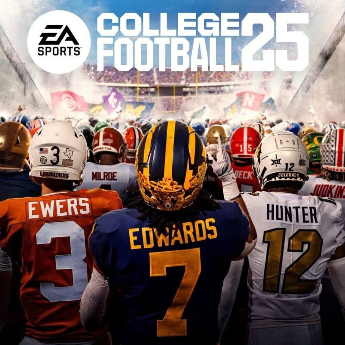 EA Sports College Football 25 cover leak features Quinn Ewers, Donovan  Edwards, Travis Hunter - The Athletic