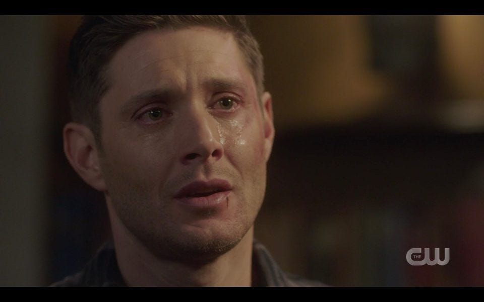 dean winchester heartbreak as mary leaves sam spn 1413