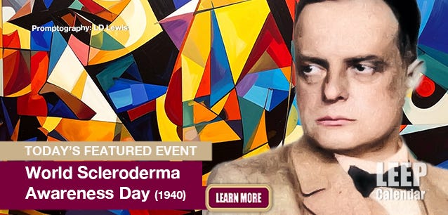 World Scleroderma Awareness Day marks the death anniversary of cubist painter Paul Klee on June 29, 1940.
