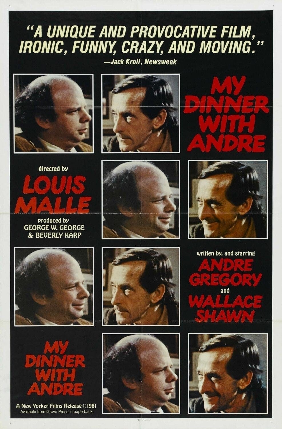 My Dinner with Andre (1981) - IMDb