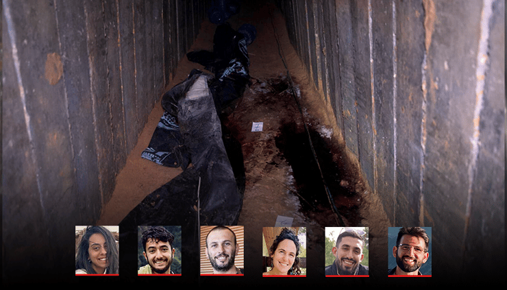 Evidence from the tunnel where the abductees stayed and were murdered Almog Sarusi Carmel Gat Hersh Goldberg Poland Alex Lobanov Eden Yerushalmi Uri Danino