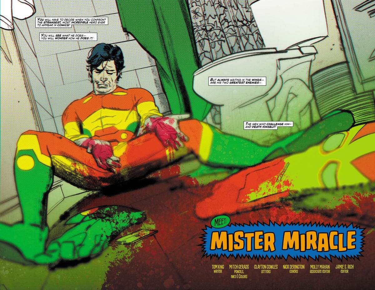 Mister Miracle: Writer Tom King on his journey from comics to the CIA and  back again | The Independent | The Independent