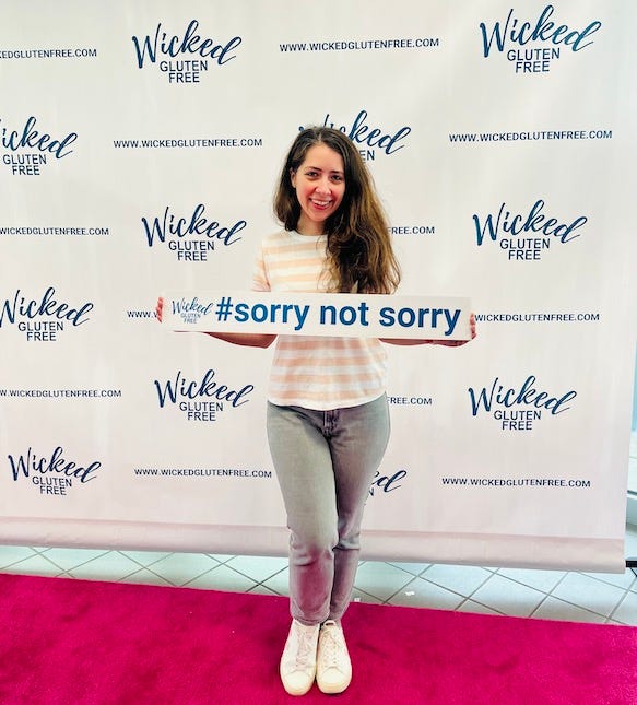 christina at wicked gluten-free expo