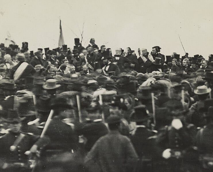 File:Lincoln's Gettysburg Address, Gettysburg.jpg