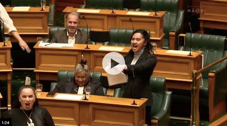 Un haka en pleine séance du Parlement néo-zélandais
