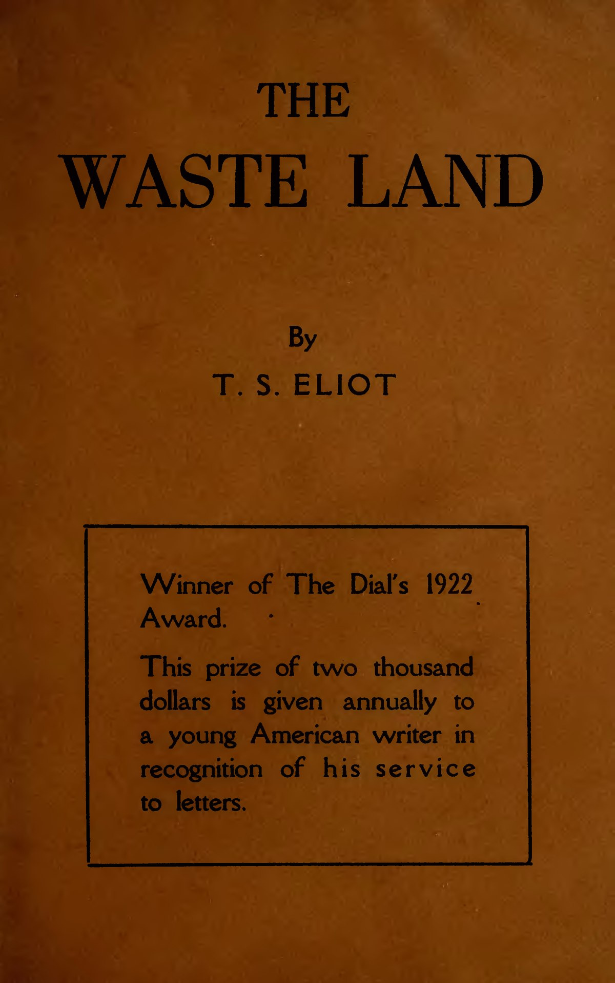 The Waste Land - Wikipedia