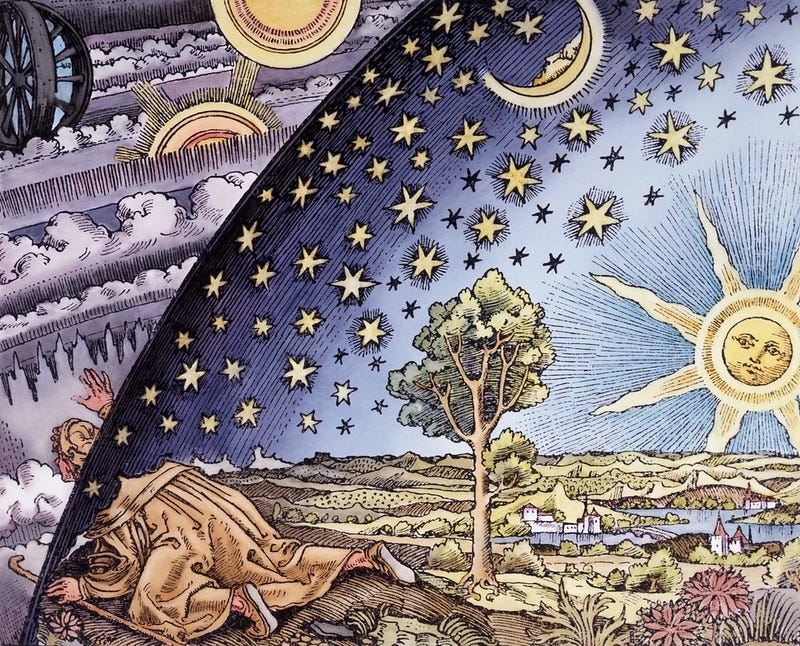 Man poking his head through the firmament | "The widely circ… | Flickr