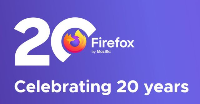 Celebrating 20 years of Firefox