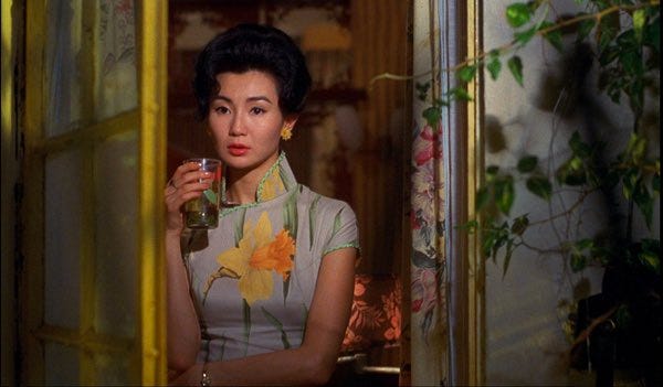 TabloidArtHistory on Twitter: "Still of Maggie Cheung from 'In the Mood for  Love', directed by Wong Kar-wai, 2000 // 'Edge of the Window' by Hu  Yongkai, 20th century https://t.co/fsuhth9SSN" / Twitter