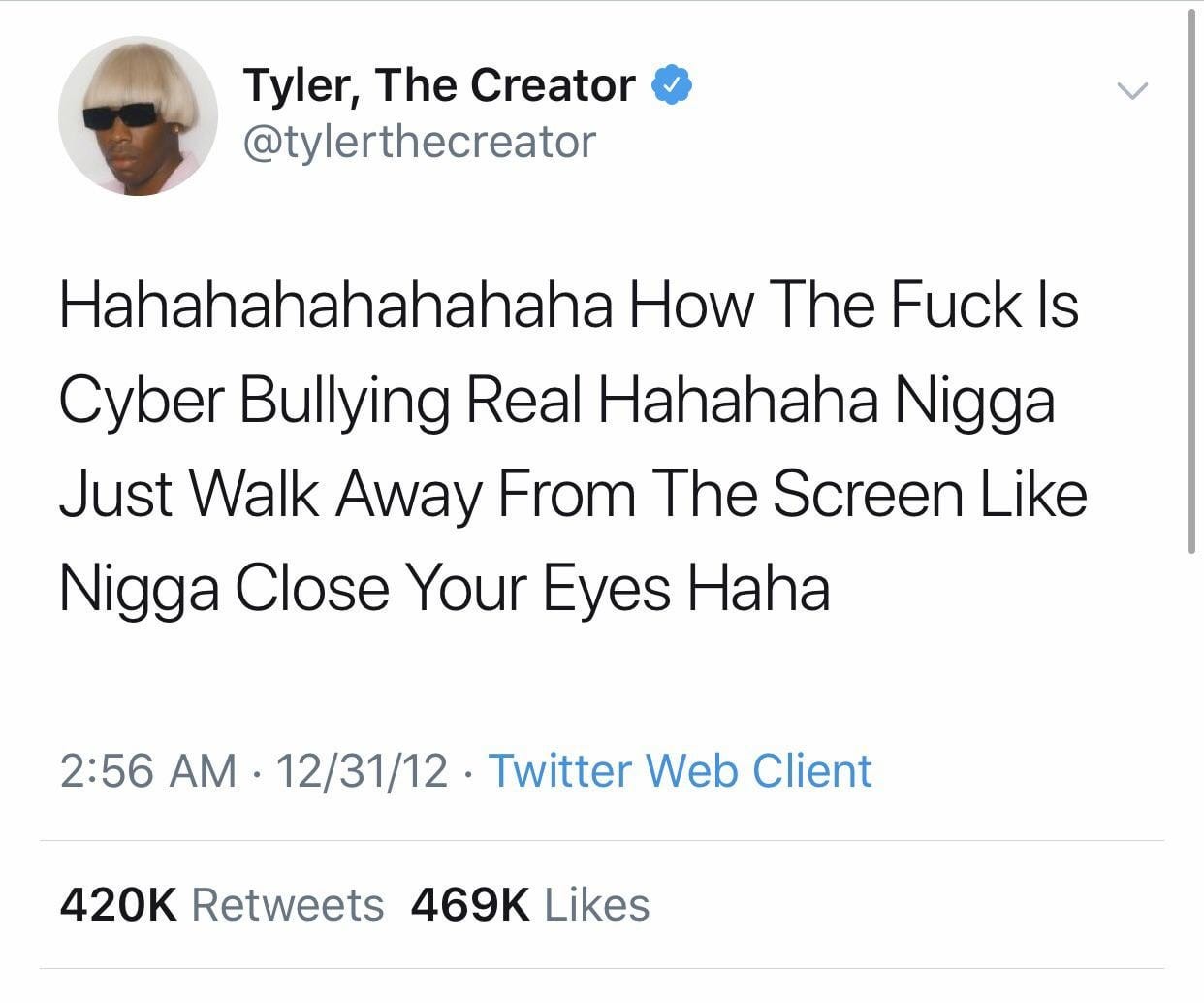 Best tweet of the decade : r/tylerthecreator