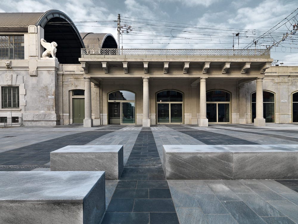 Memoriale della Shoah by Morpurgo De Curtis Architetti Associati in Milano - Photo by Andrea Martiradonna.