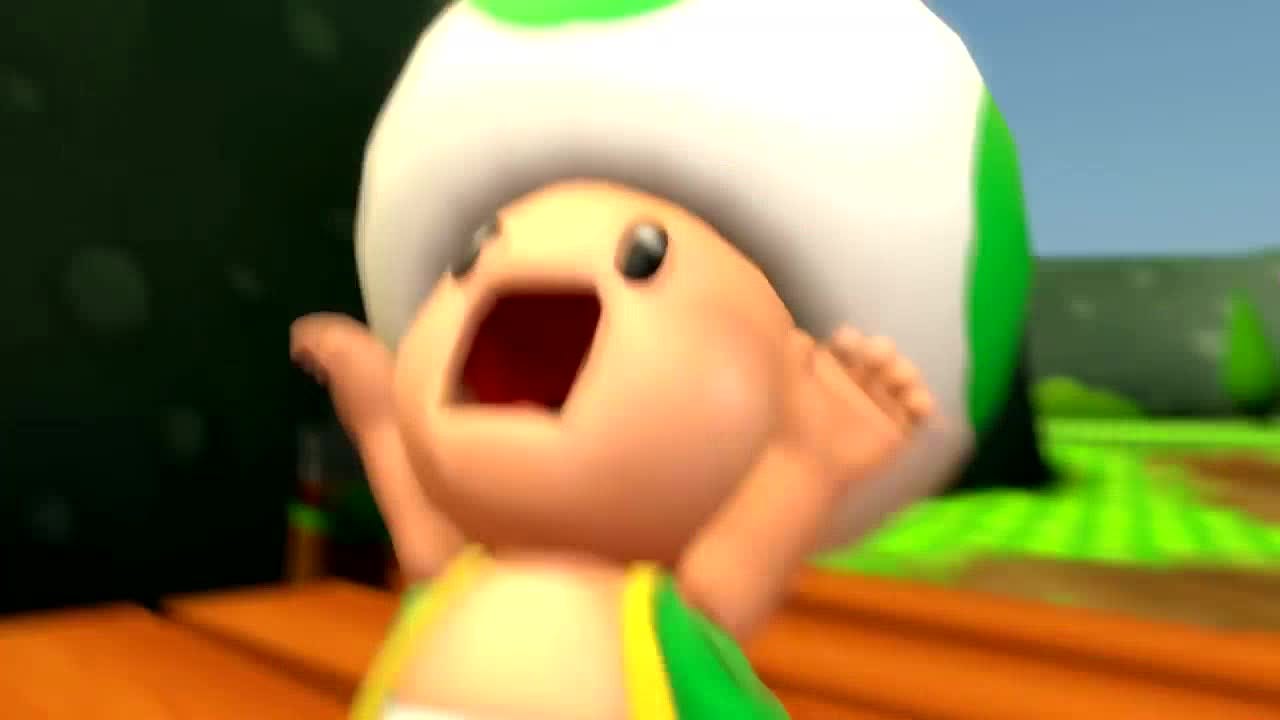 Mario: Toads screaming