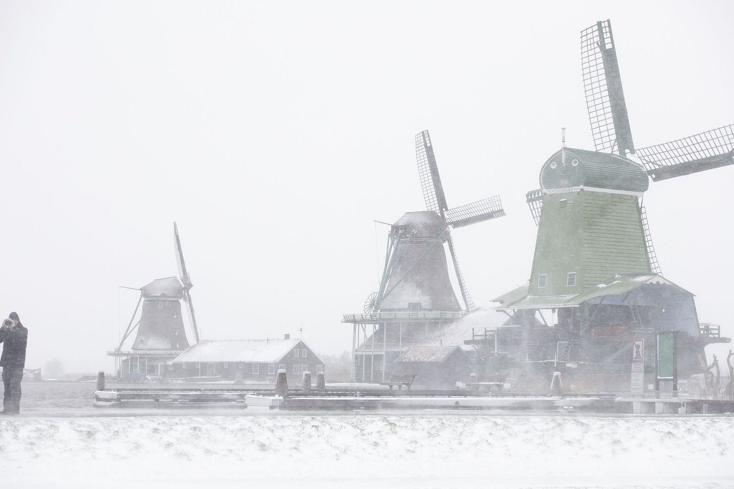 Harsh winter weather in Europe brings damage and fun | Daily Sabah