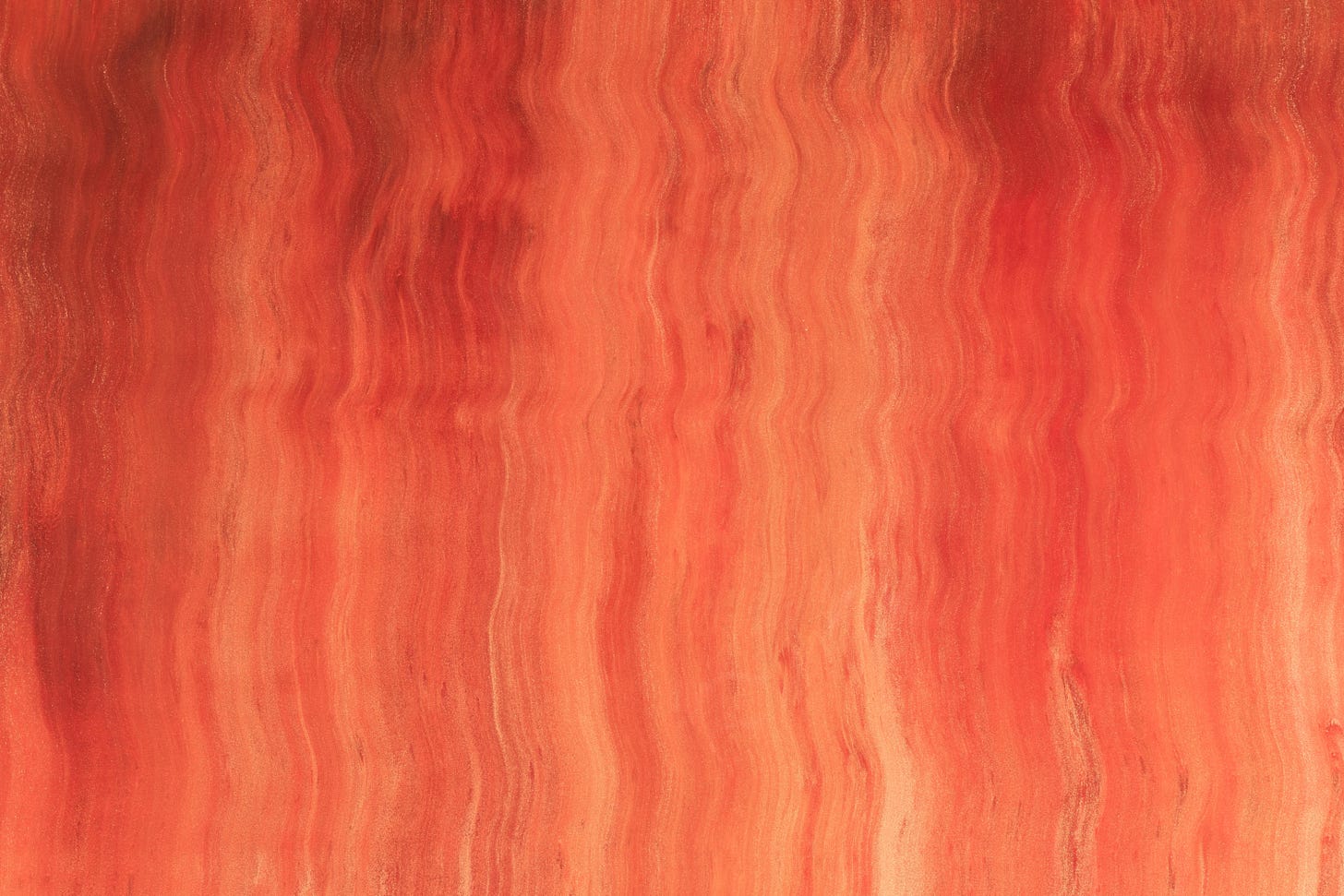 A painting of a red and orange background.