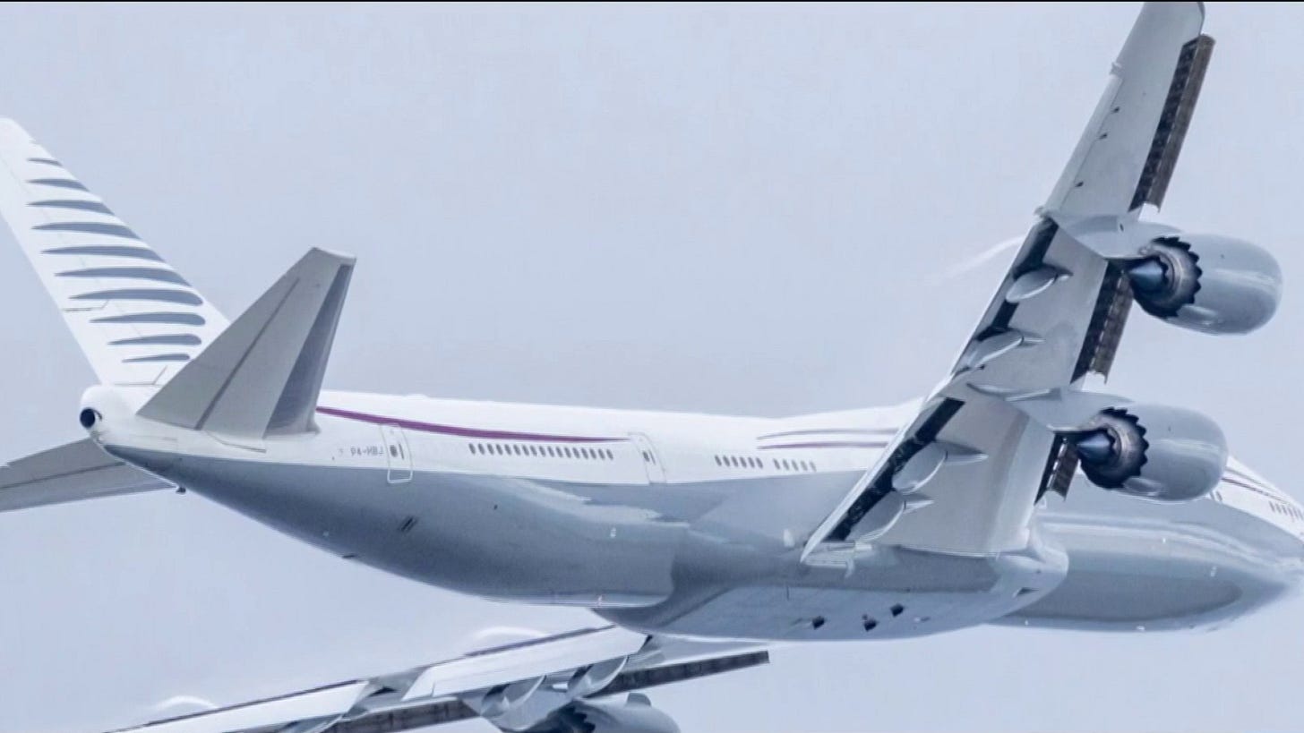 Trump administration prepares to accept a luxury jet from Qatar
