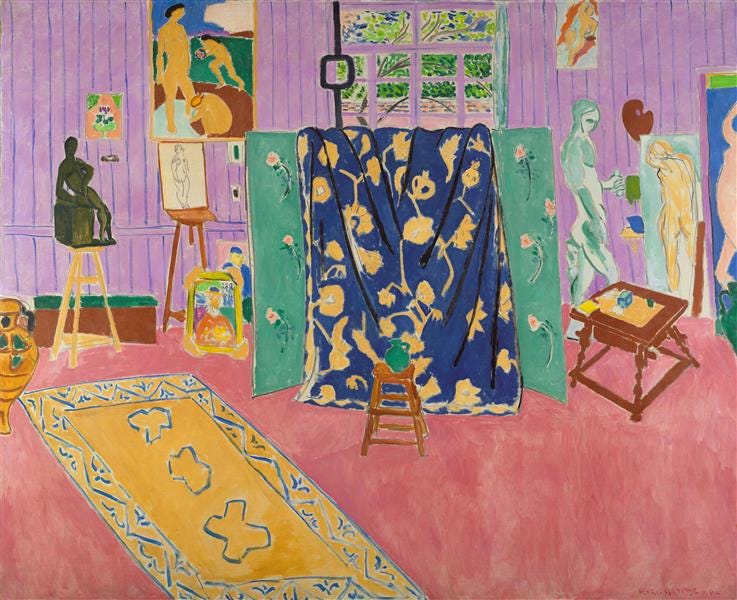 The Pink Studio, 1911 - Henri Matisse