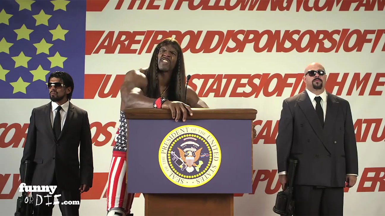 Idiocracy' Writers Are Planning Anti-Trump Ads Starring Terry Crews – The  Hollywood Reporter