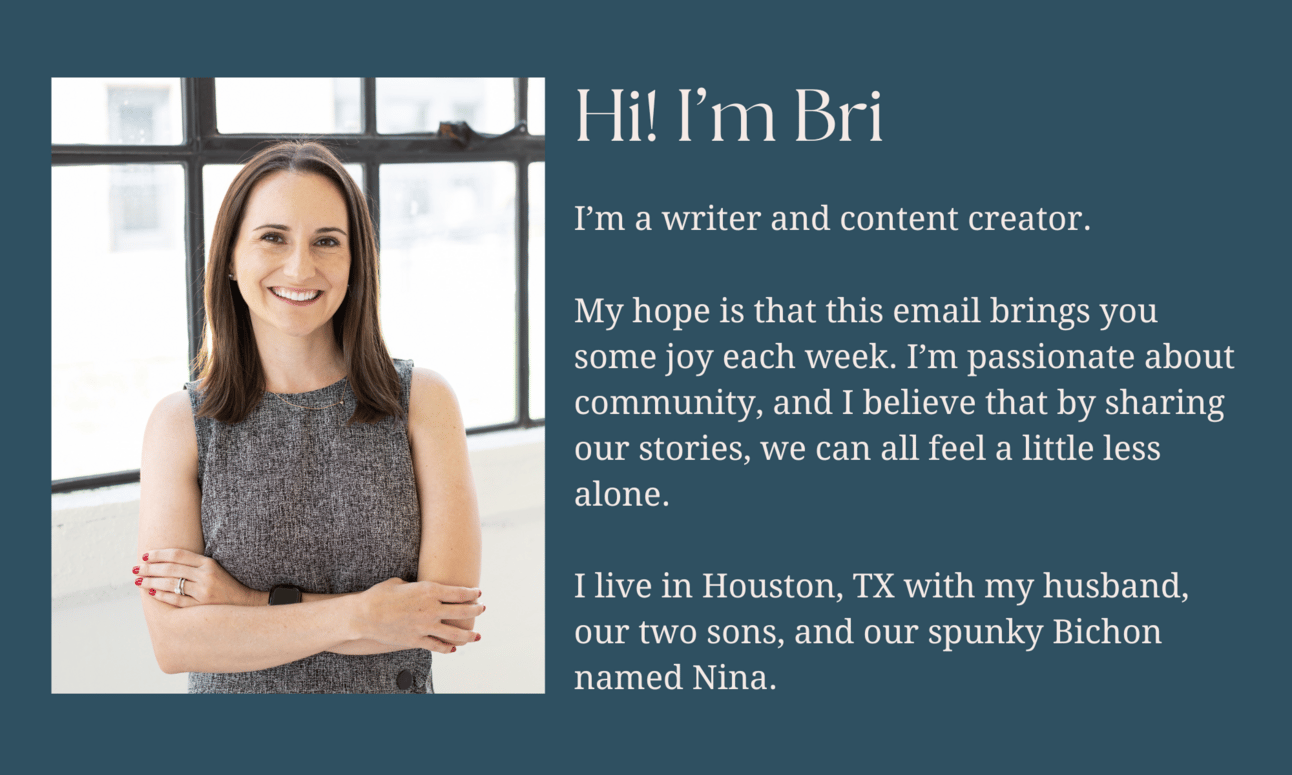 A picture of a woman with her arms crossed smiling. She's introducing herself. A picture of a woman with her arms crossed smiling. She's introducing herself.