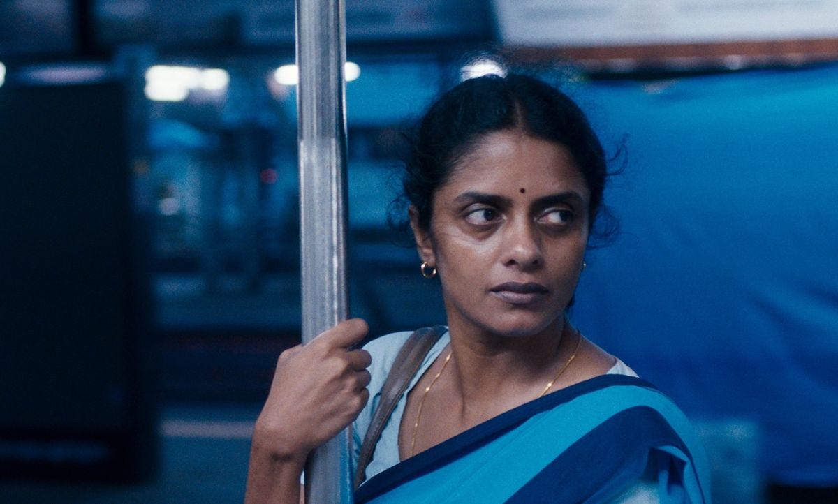 Still from Payal Kapadia's award-winning 2024 film, All We Imagine as Light.