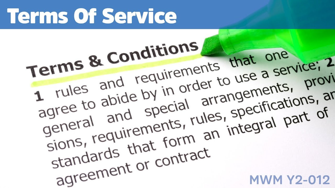 Terms of Service - YouTube