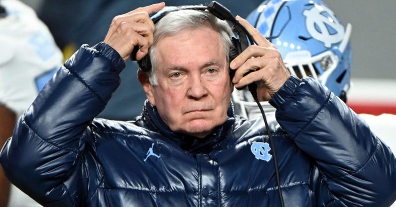 North Carolina HC Mack Brown