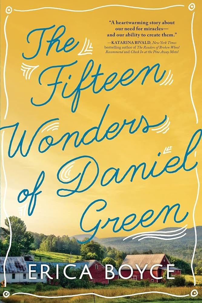 Book cover of The Fifteen Wonders of Daniel Green