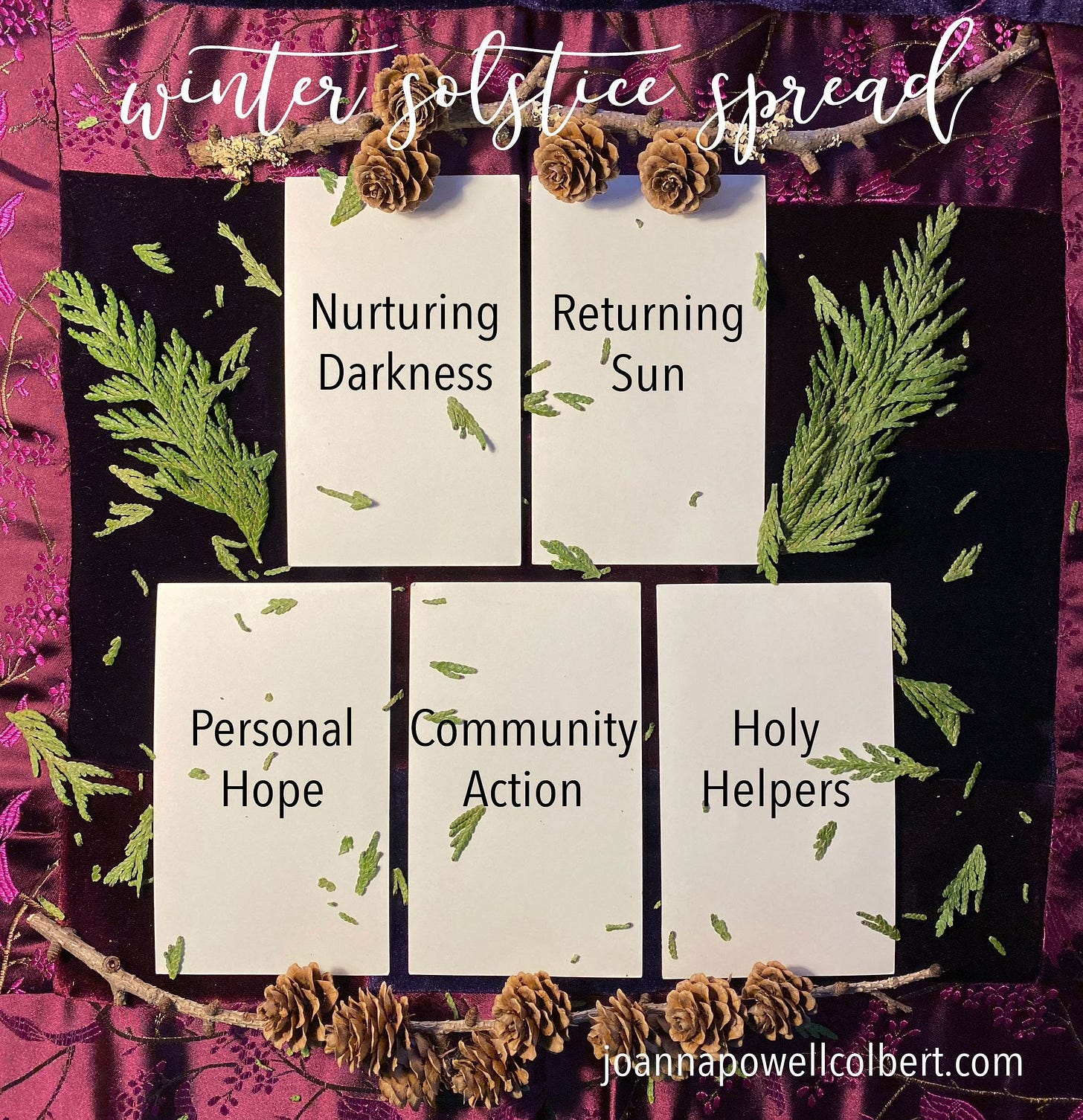 Winter Solstice Tarot Spread