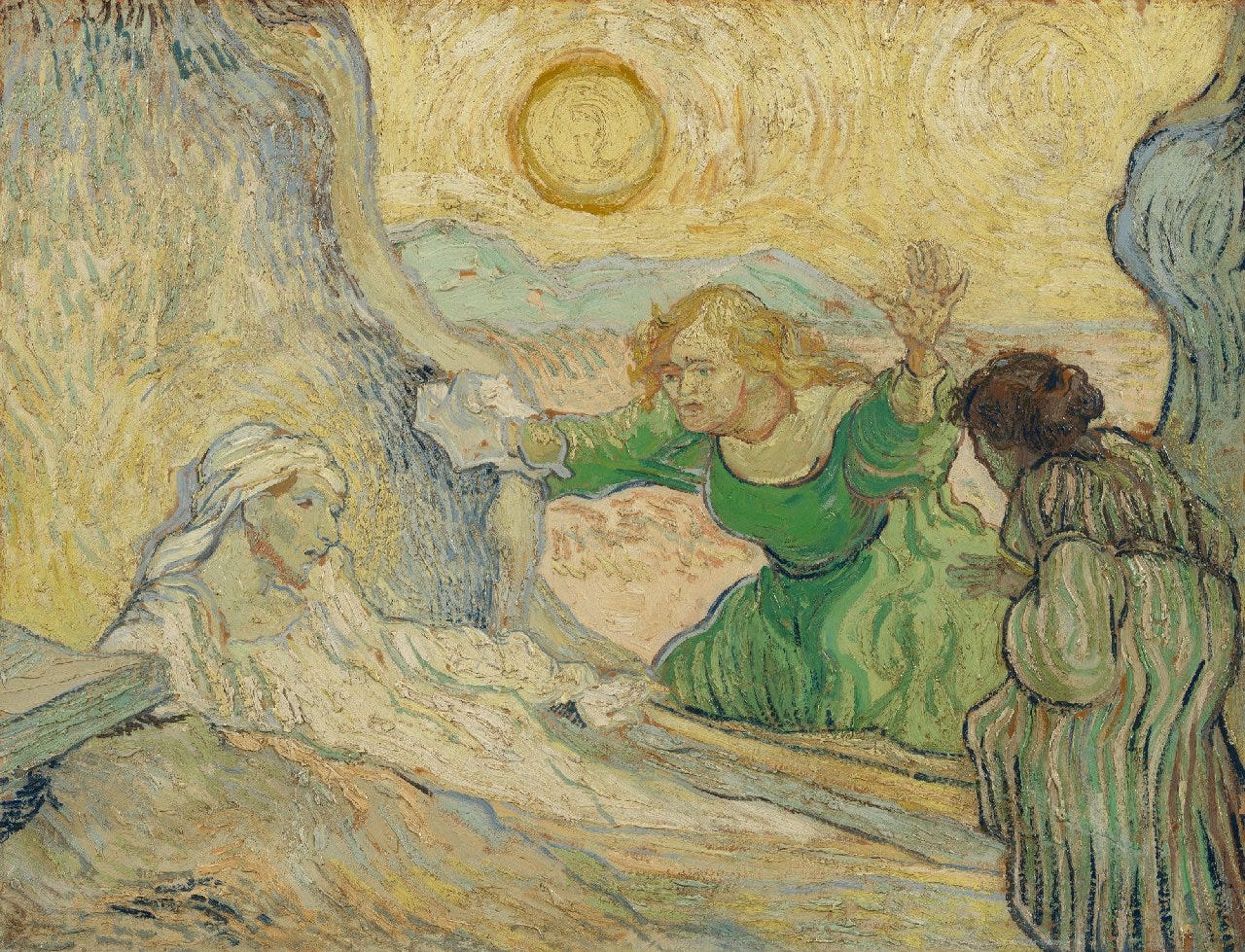 Vincent van Gogh - The Raising of Lazarus (after Rembrandt) - Van Gogh  Museum