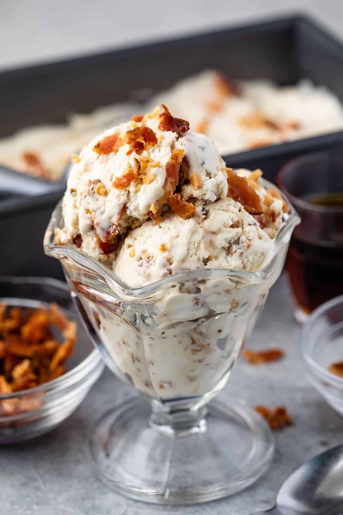 Maple Bacon Crunch Ice Cream Recipe