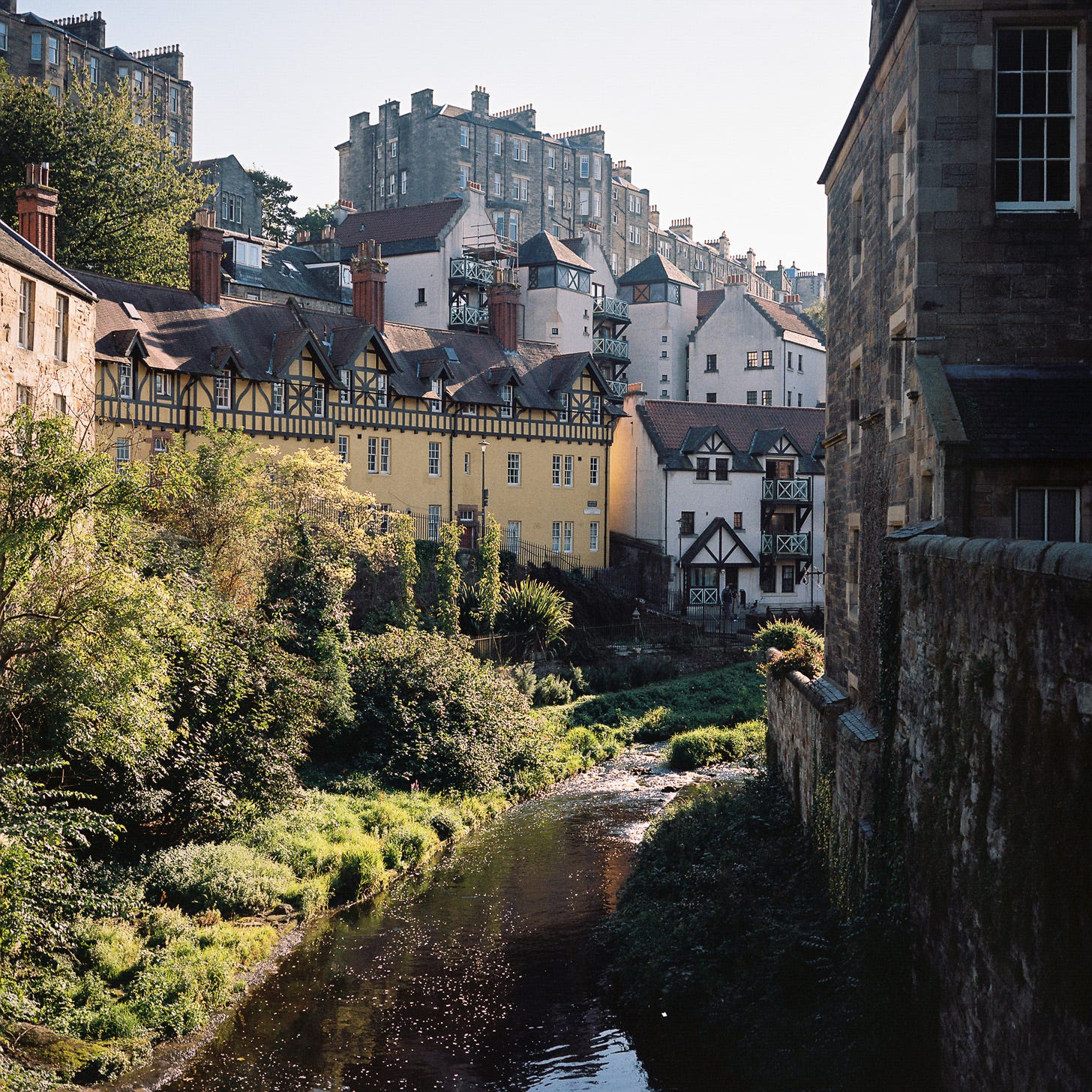 Photo of Dean Village and the Water of Leith