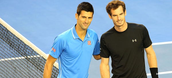 novak djokovic takes on andy murray indian wells semi finals 2015