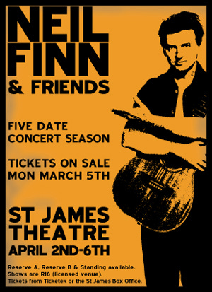 7 Worlds Collide Live at St James — Neil Finn website