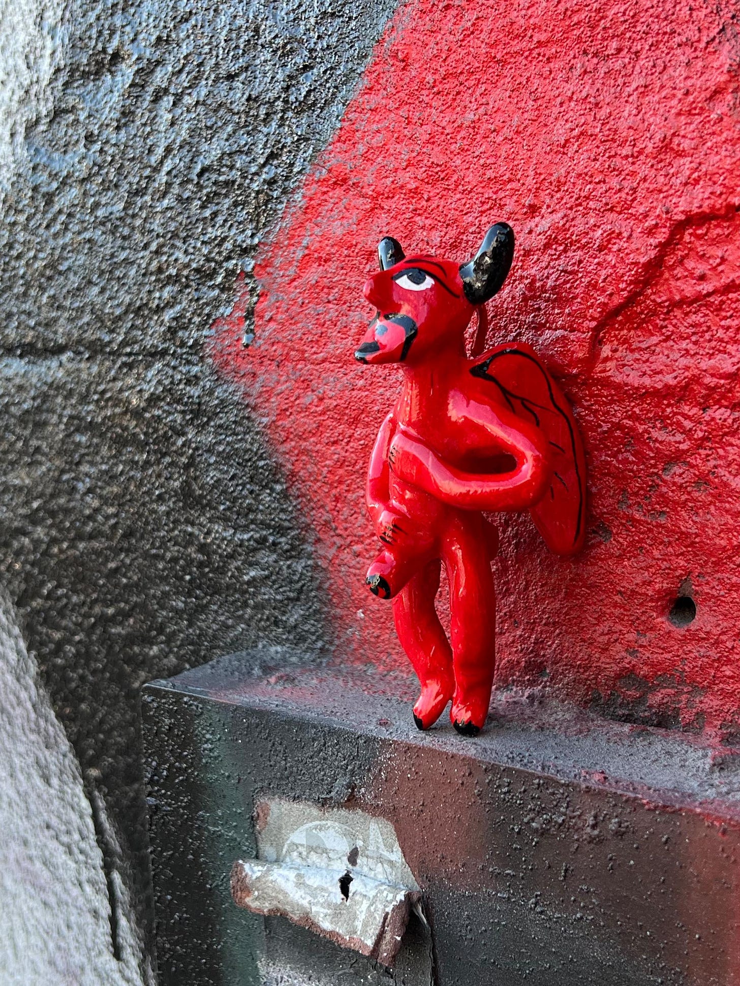 RARE Diablito Clay Christmas Ornament, Mexican Devil Figurine, Dablio  Navidad Mexico - Etsy