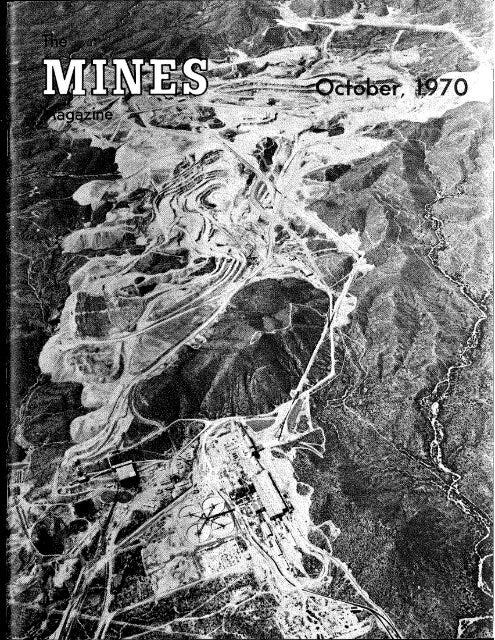 1 ^'^l^^' - Mines Magazine - Colorado School of Mines